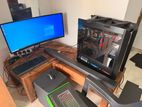 High-End Gaming PC Setup i9-9900K RTX 2080 Ti 34” Predator