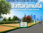 High Luxury Open Plots For Sale In MALABE,BATTARAMULLA