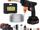 High Pressure Car Washer Water Gun + Double Battery 48V Cordless