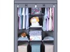 High Quality 3 Door Portable Folding Wardrobe Cupboard