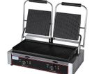 High quality commercial panini grill double