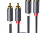 High Quality Full Copper Audio Video Aux 2rc Cable