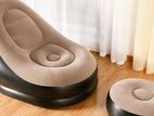 inflatable Air Sofa with Foot Rester