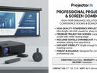 High-Quality Projector & Screen Combo – Professional Conference