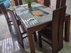 High Quality Teak 6 chair Dining Table for sale