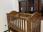 Teak Baby Cot