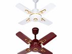 High Speed 24” Ceiling Fan White & Brown