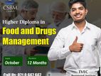 Higher Diploma in Food and Drugs Management