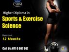 Higher Diploma in Sports & Exercise Science