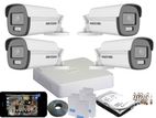 Hikvision 1,080P ColorVu- 40 Meters 24Hours Audio 4 Turbo HD CCTV pack