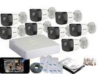 Hikvision 1,080P Turbo HD 20M Night Vision 2MP CCTV 8 Cameras Packages