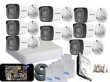 Hikvision 2MP ColorVu Turbo HD Dual light-Voice CCTV 8 Camera Packages