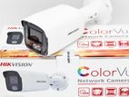 Hikvision 4MP 2K Colorvu line crossing Audio cctv IP Camera