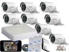 Hikvision 5MP 8 Channel DVR 2MP Night-Vision CCTV Camera Packages