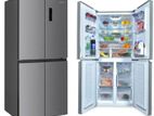 HILUX (Designed in Italy) 424 Litre 4 Door Inverter Refrigerator with AI
