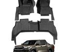 Hilux TPE 7D Floor Mats carpets perfect fit 3D