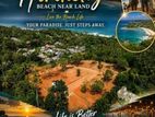 Hiriketiya - dikwella beach land for sale