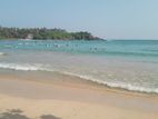 Hiriketiya thalpe beach face land plot