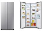 "Hisense" 428 Liter Side-by-side Inverter Refrigerator (BCD-456W)