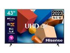 "Hisense" 43 inch 4K UHD Smart TV