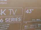 Hisense 4k A6 Series 43 tv