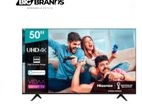 Hisense 50" 4k Smart UHD LED Frameless TV