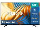 Hisense 50'' 4K UHD Smart Android Tv With Bluetooth