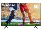 Hisense 50 inch 4K Smart Android UHD LED Bazelless TV | 2024 MODEL