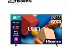 Hisense 50 inches Smart Vidaa UHD LED Frameless TV _ Dolby Atmos