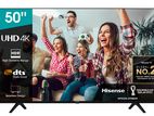 Hisense 50'' UHD Smart 4K Android Tv with Bluetooth