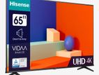 Hisense 65" 4K Smart Vidaa UHD LED Bezel less Slim TV