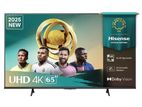 hisense 65" 4K UHD Smart LED Frameless VIDAA OS TV