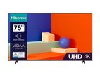 Hisense" 75 inch 4K UHD Smart TV
