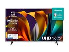 Hisense - 75 inch Class LED 4K UHD Smart Google TV (2024)