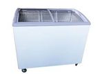 Hisense Cub 353L Glass Top Display Freezer