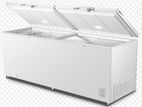 HISENSE HARD TOP CHEST FREEZER (R600 , 2 DOORS WITH LED LIGHT) 701L