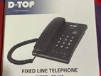 D-TOP Corded Fixed Line Telephone (Brand New)