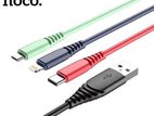 Hoco 3 In 1 Charging Cable DU04