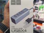 HOCO 4 port HB1 USB Hub