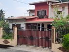 Homagama Town - 9 Perches with Luxury Upstairs House for Sale