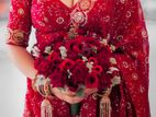 Home Coming Red Lehenga with Jacket