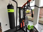 Home Gym 3 Station Pro with 40kg Punching Bag