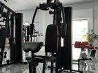 Home Gym with Leg Press Machine