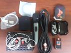 Home Studio Recording Kit Sound Card Microphone