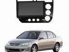 Honda Civic Android Car Player Panel Prame Fascia Only