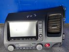 Honda Civic FD3 AC Switch Panel With Player
