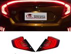 Honda Civic Tail Lamps 10 Gen Sedan 2016