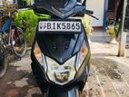 Honda Dio Black mat Dx 2019