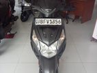 Honda Dio Black Mat Gray 2017