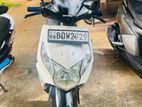 Honda Dio Black/White 2016